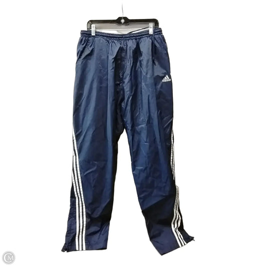 Athletic Pants By Adidas In Blue, Size: Xl