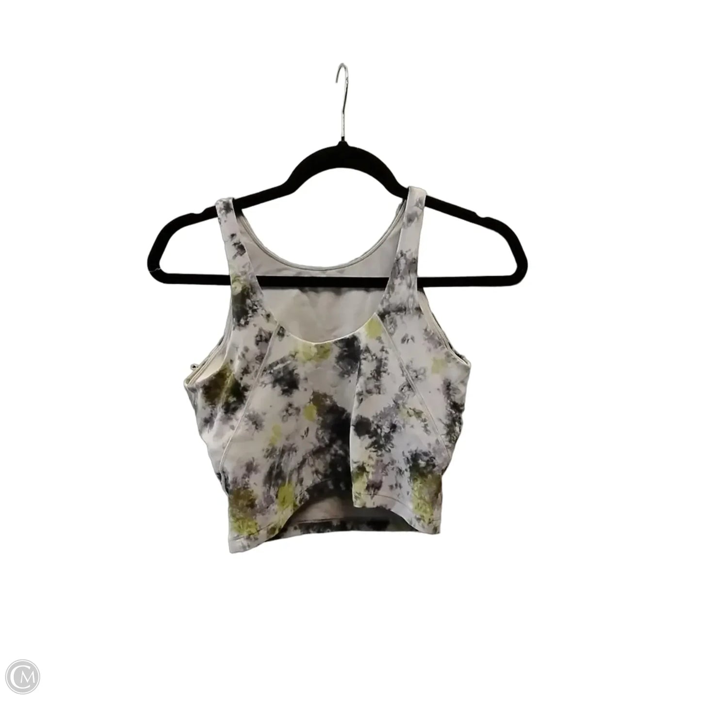 Athletic Tank Top By Lululemon In Tie Dye Print, Size: M