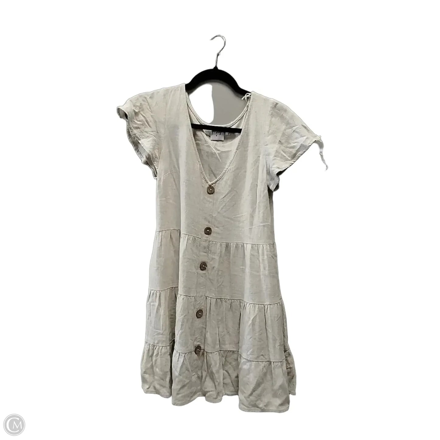 Dress Casual Short By Cme In Beige, Size: 2