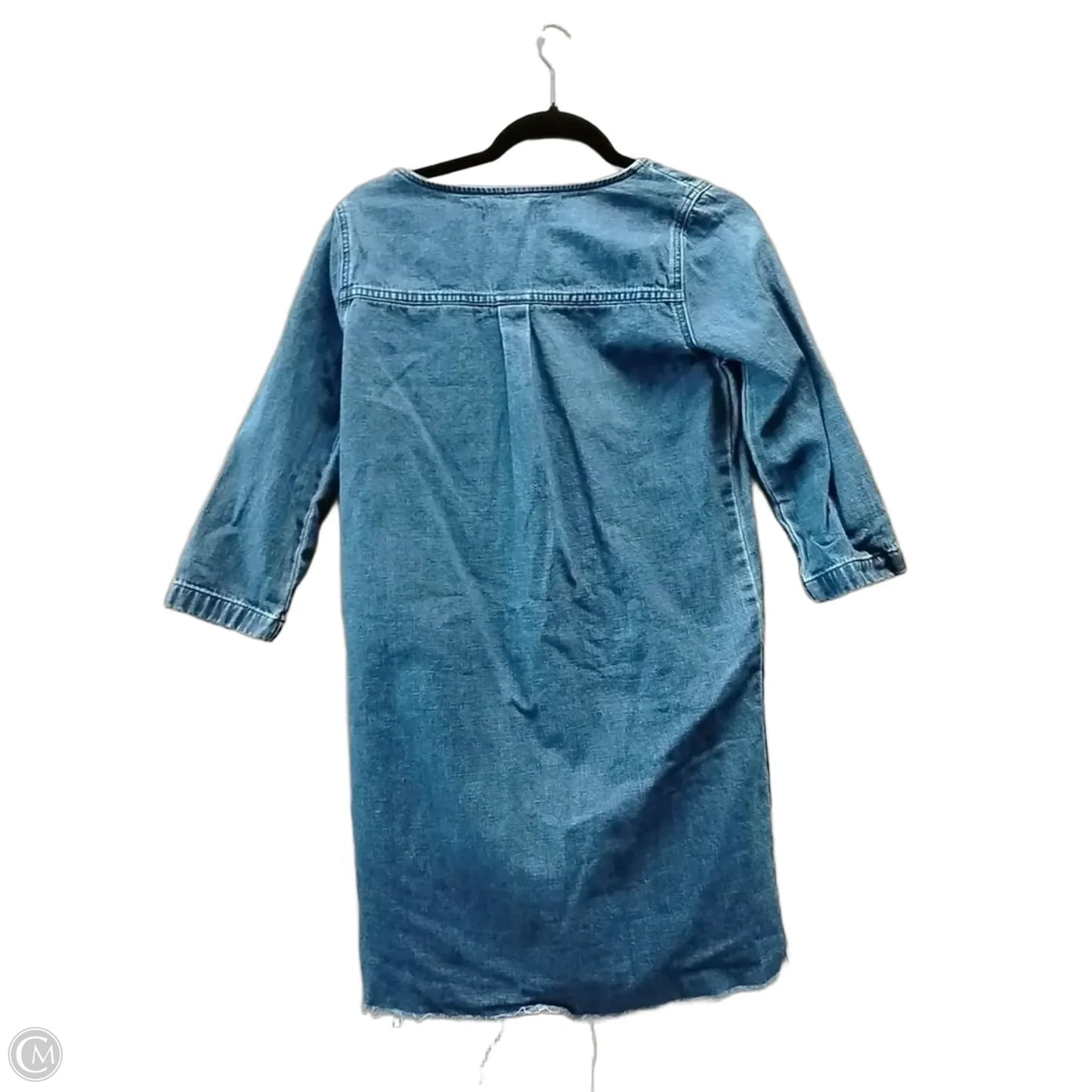 Dress Casual Short By Madewell In Blue Denim, Size: Xs