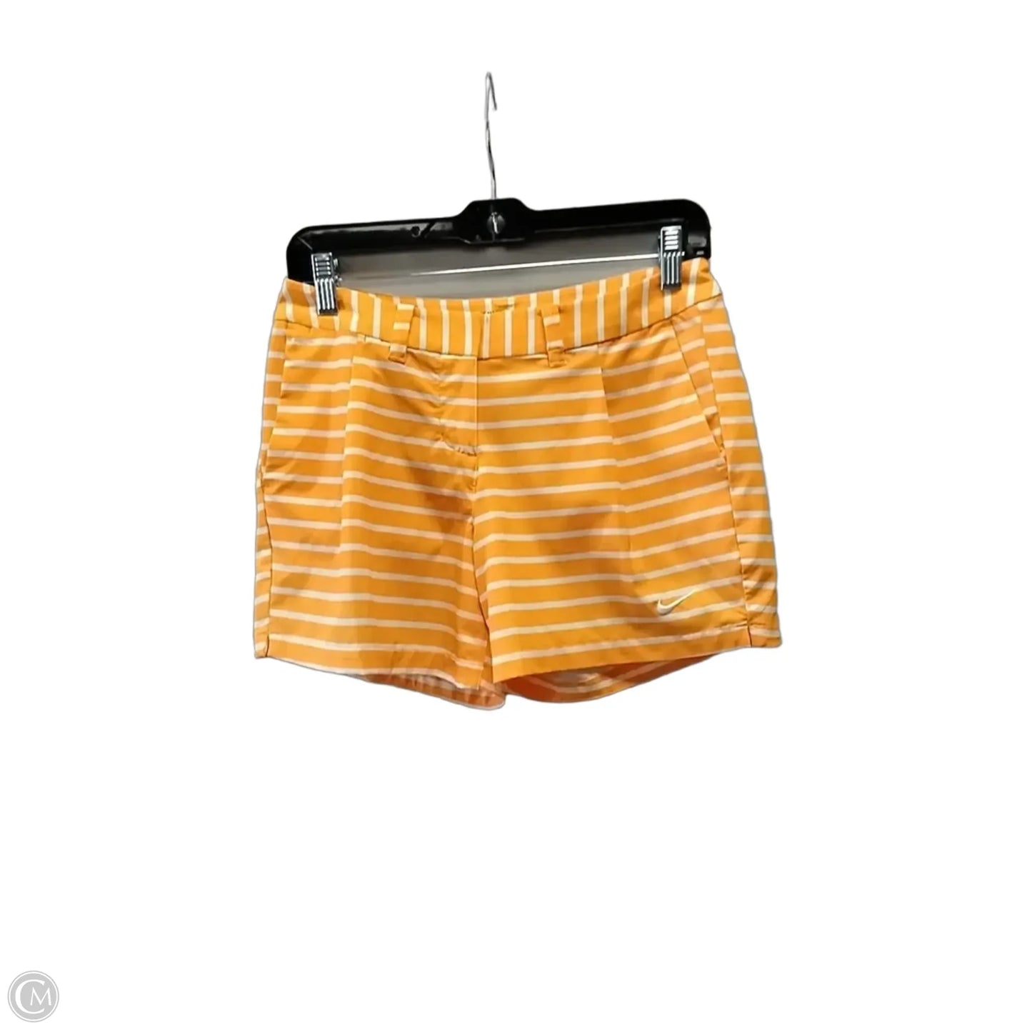 Athletic Shorts By Nike In Striped Pattern, Size: 2