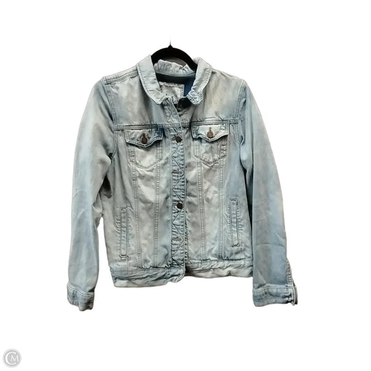 Jacket Denim By Market & Spruce In Blue Denim, Size: M