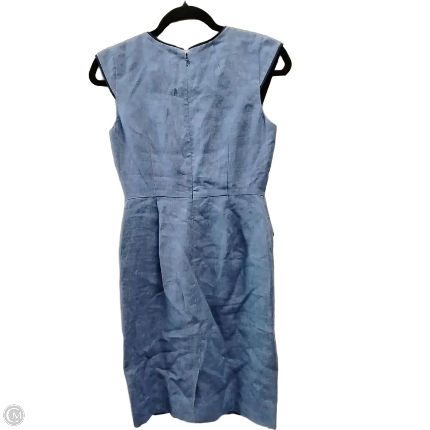 Dress Casual Midi By J. Crew In Blue, Size: 2p
