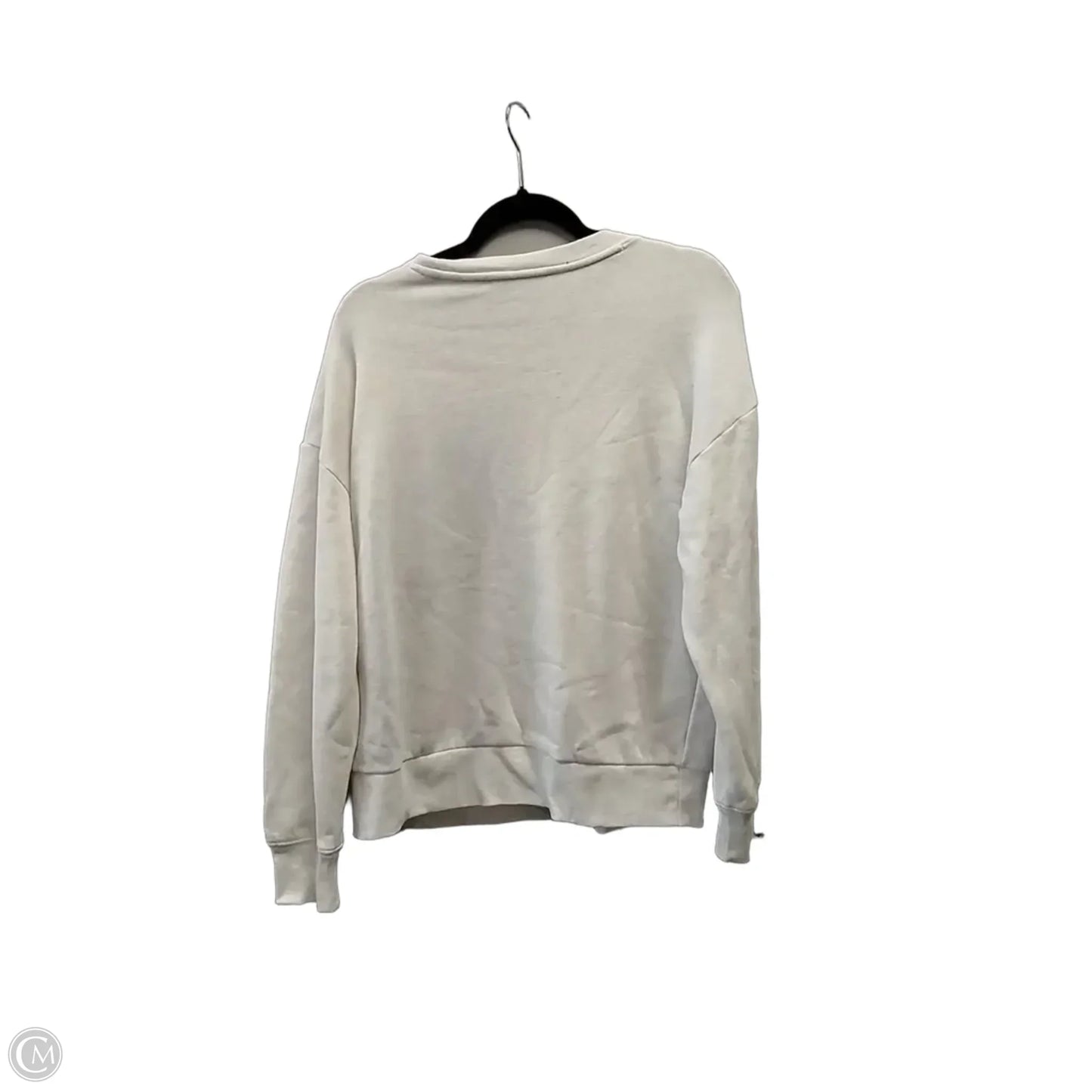Sweatshirt Crewneck By Loft In Grey, Size: M