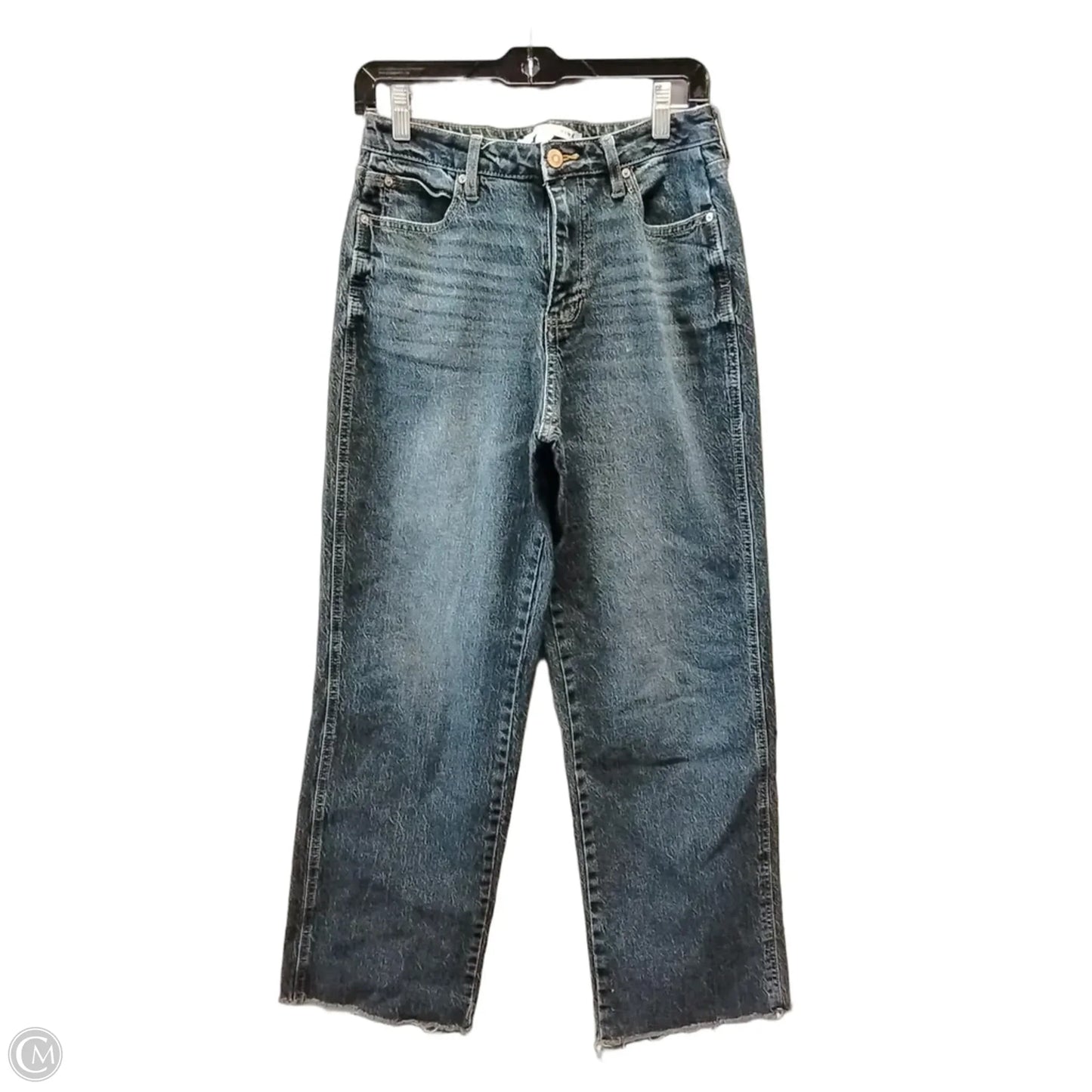 Jeans Straight By Celebrity Pink In Blue Denim, Size: 4