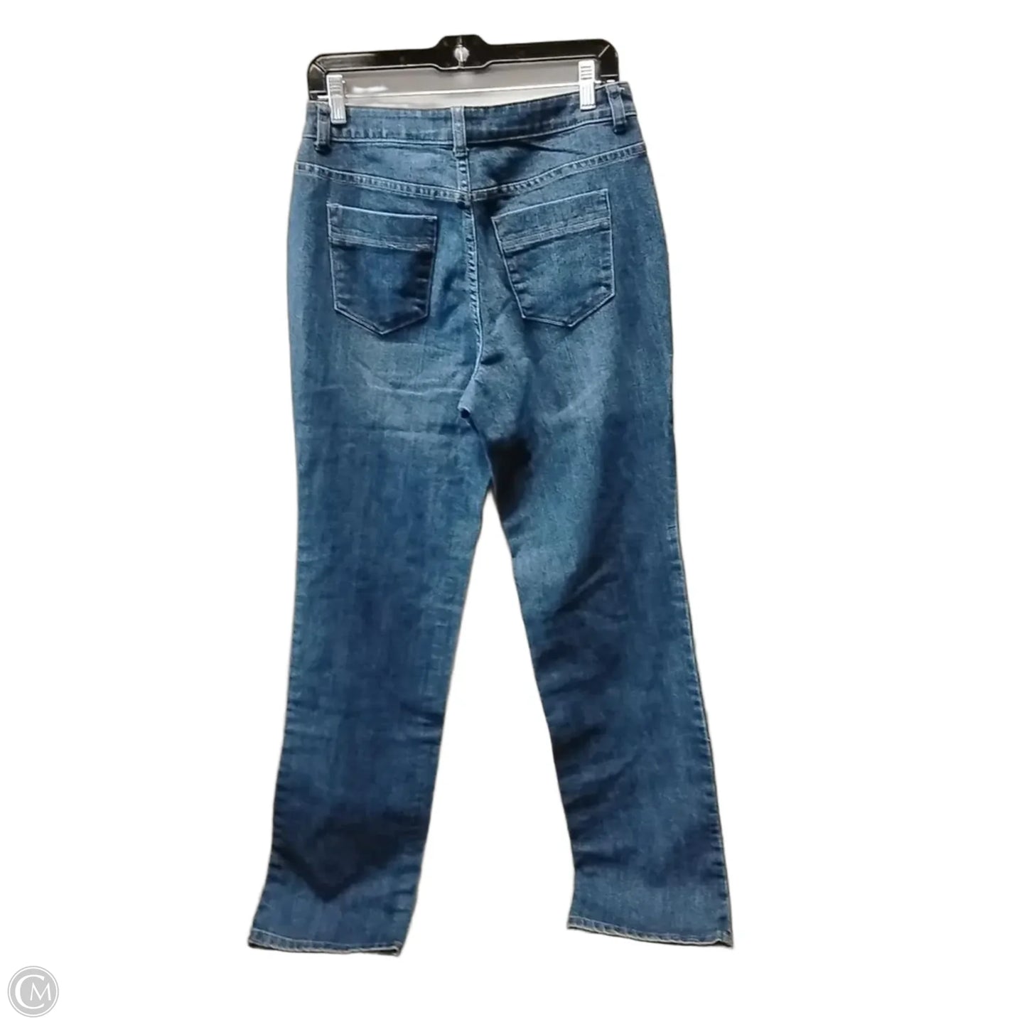 Jeans Straight By Christopher And Banks In Blue Denim, Size: 6
