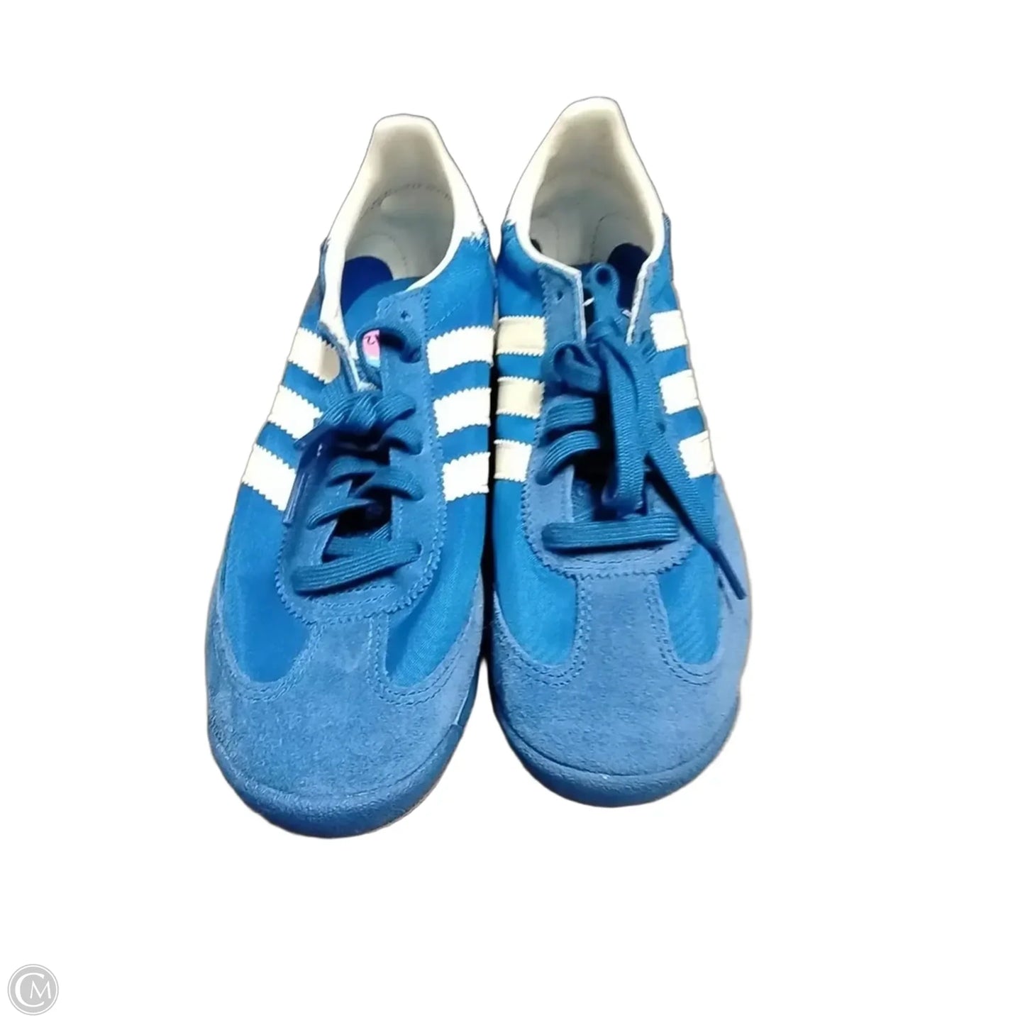 Shoes Sneakers By Adidas In Blue, Size: 6.5