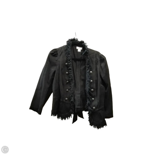 Jacket Other By Loft In Black, Size: 10