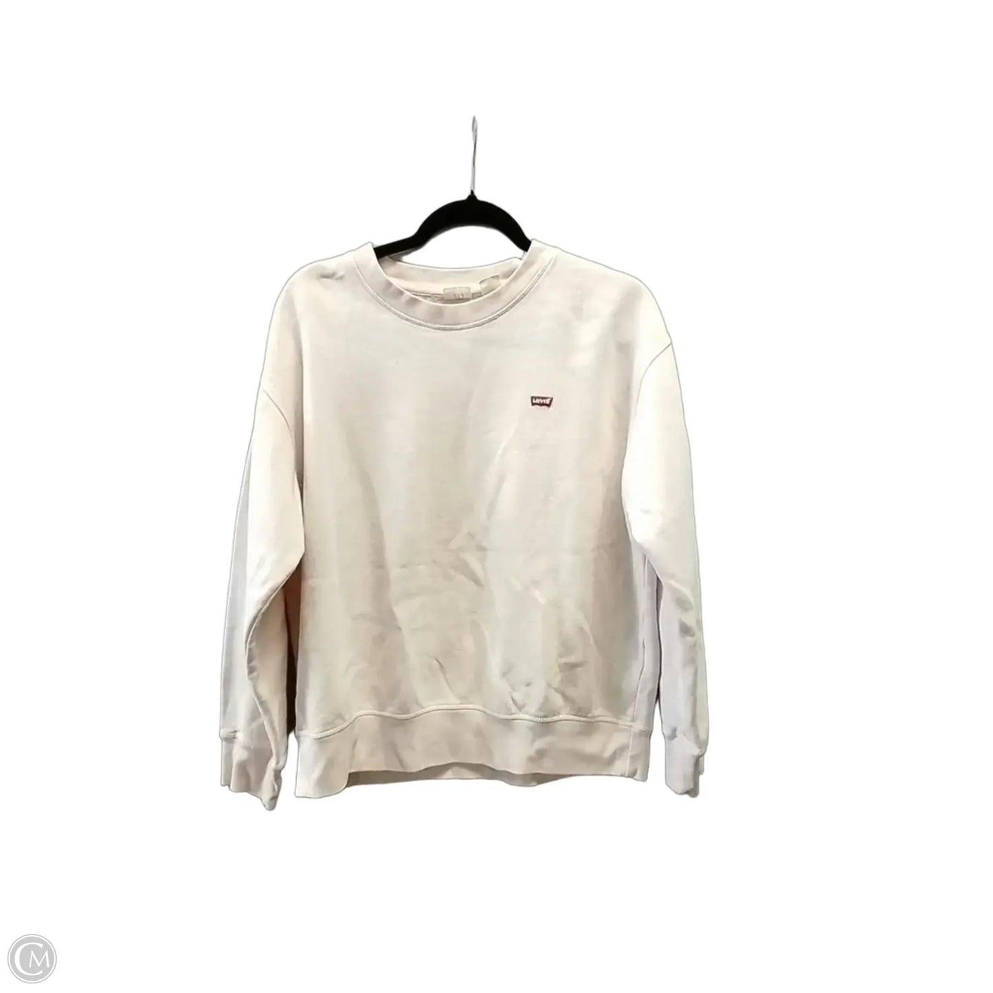 Sweatshirt Crewneck By Levis In Pink, Size: L