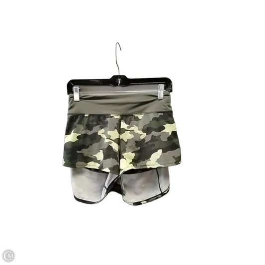 Athletic Shorts By Lululemon In Camouflage Print, Size: 14