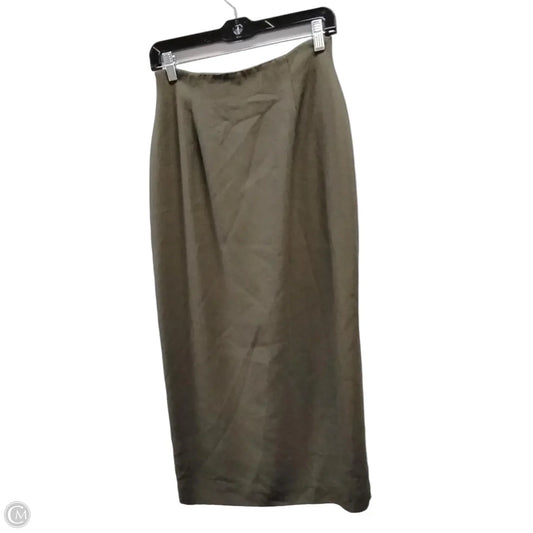 Skirt Maxi By Jones New York In Green, Size: 8
