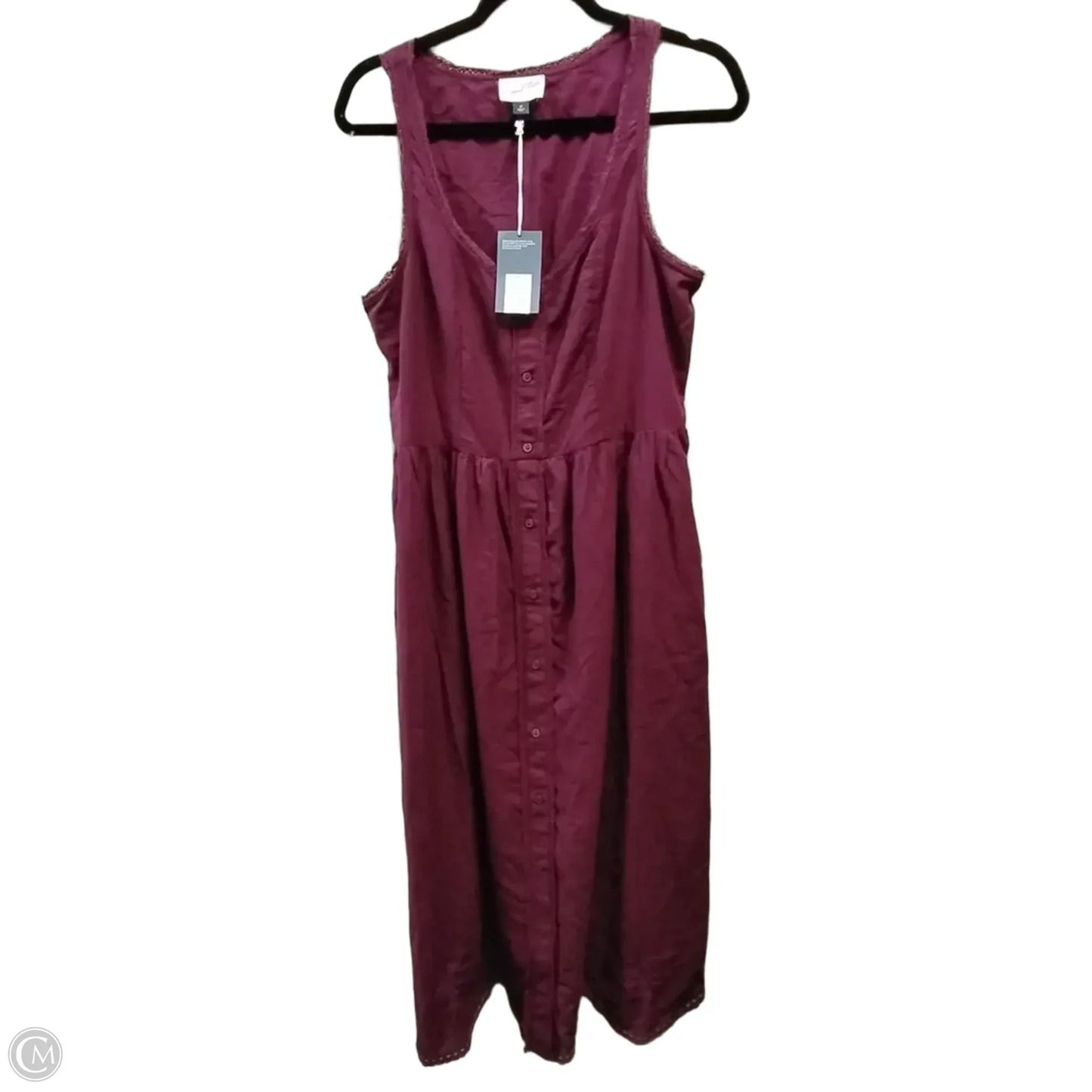 Dress Casual Maxi By Universal Thread In Purple, Size: M