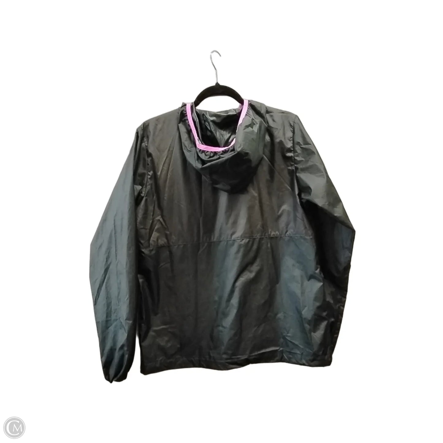 Jacket Windbreaker By Columbia In Grey, Size: M