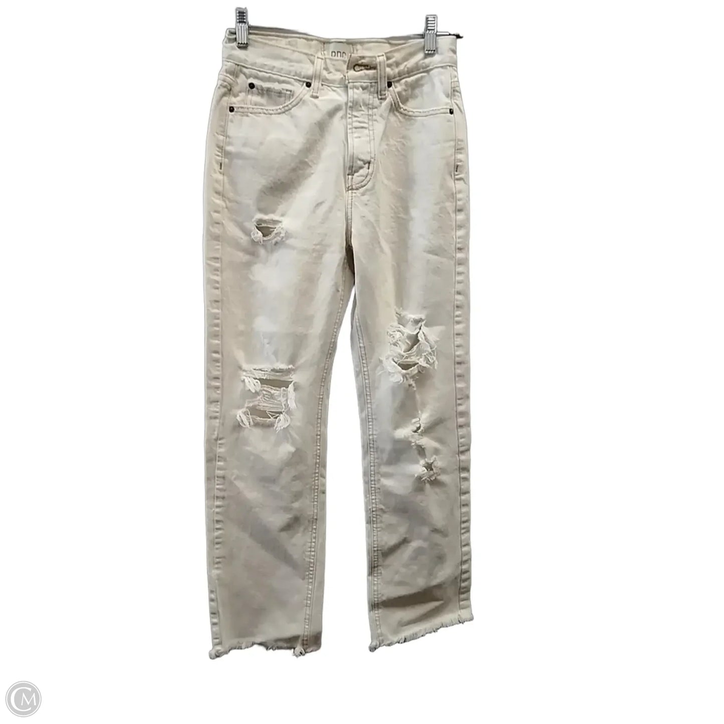 Jeans Straight By Bdg In White, Size: 2