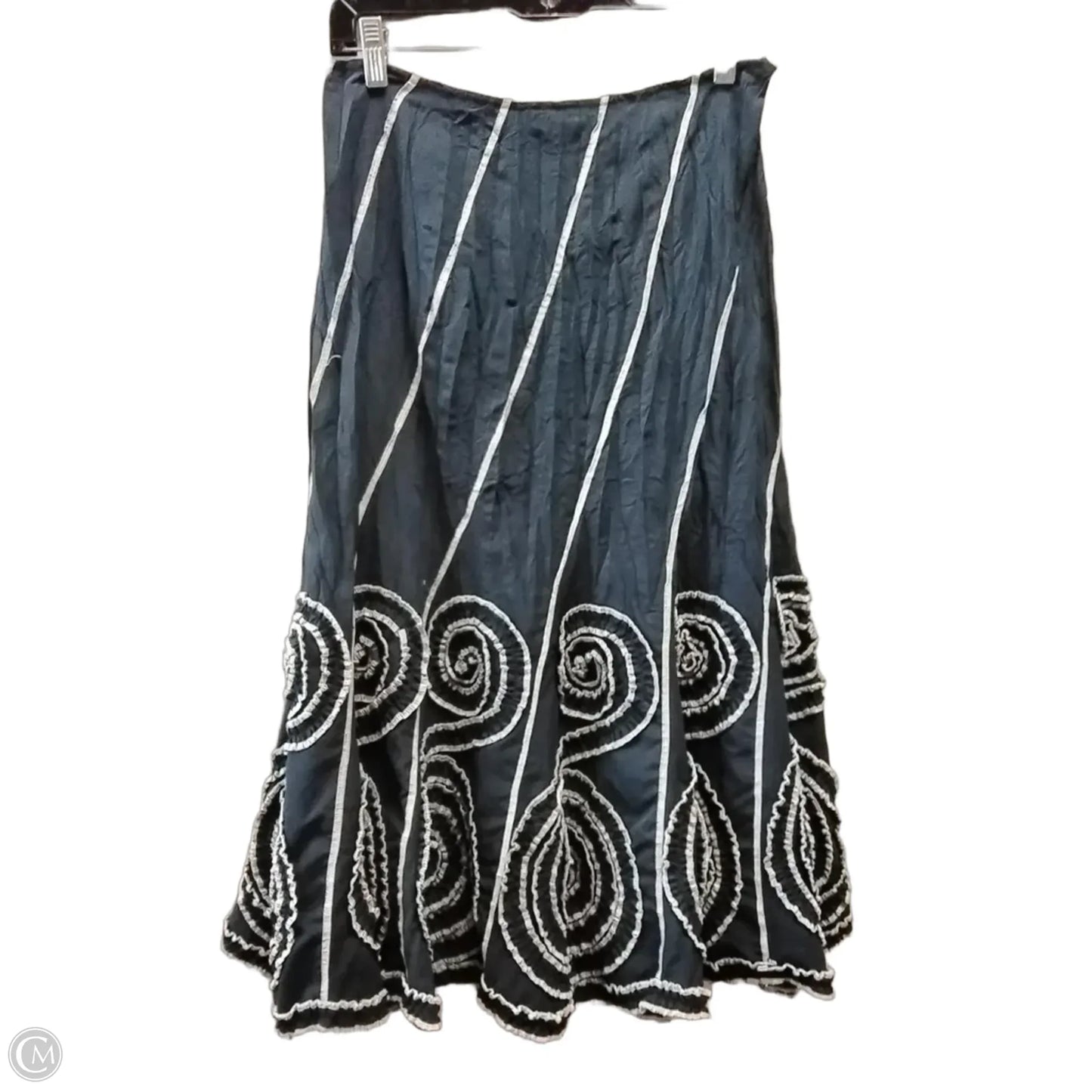 Skirt Midi By Alberto Makali In Blue, Size: 4