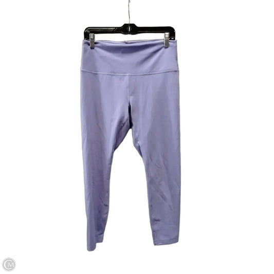 Athletic Capris By Lululemon In Purple, Size: 12