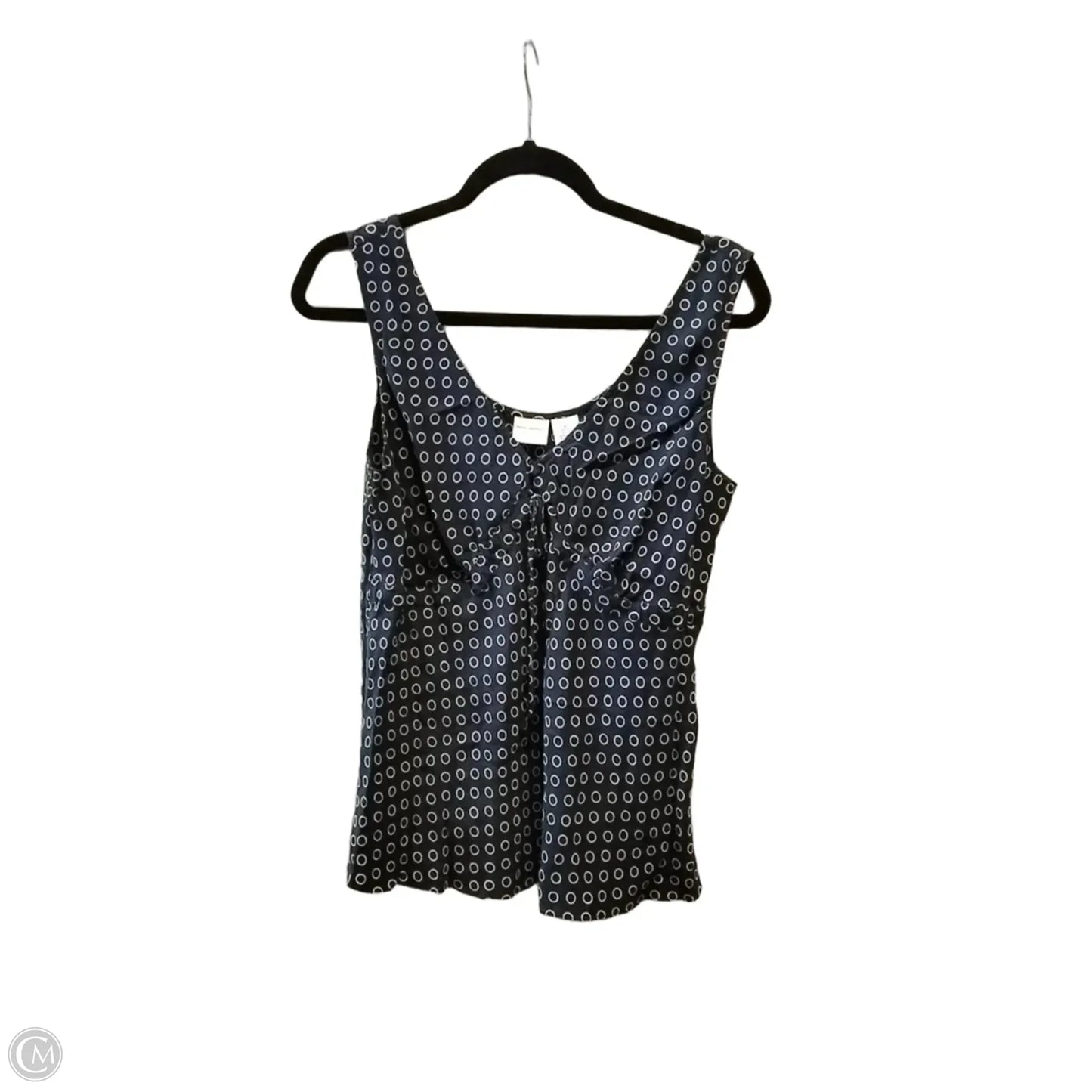 Blouse Sleeveless By Isaac Mizrahi In Blue, Size: Xl