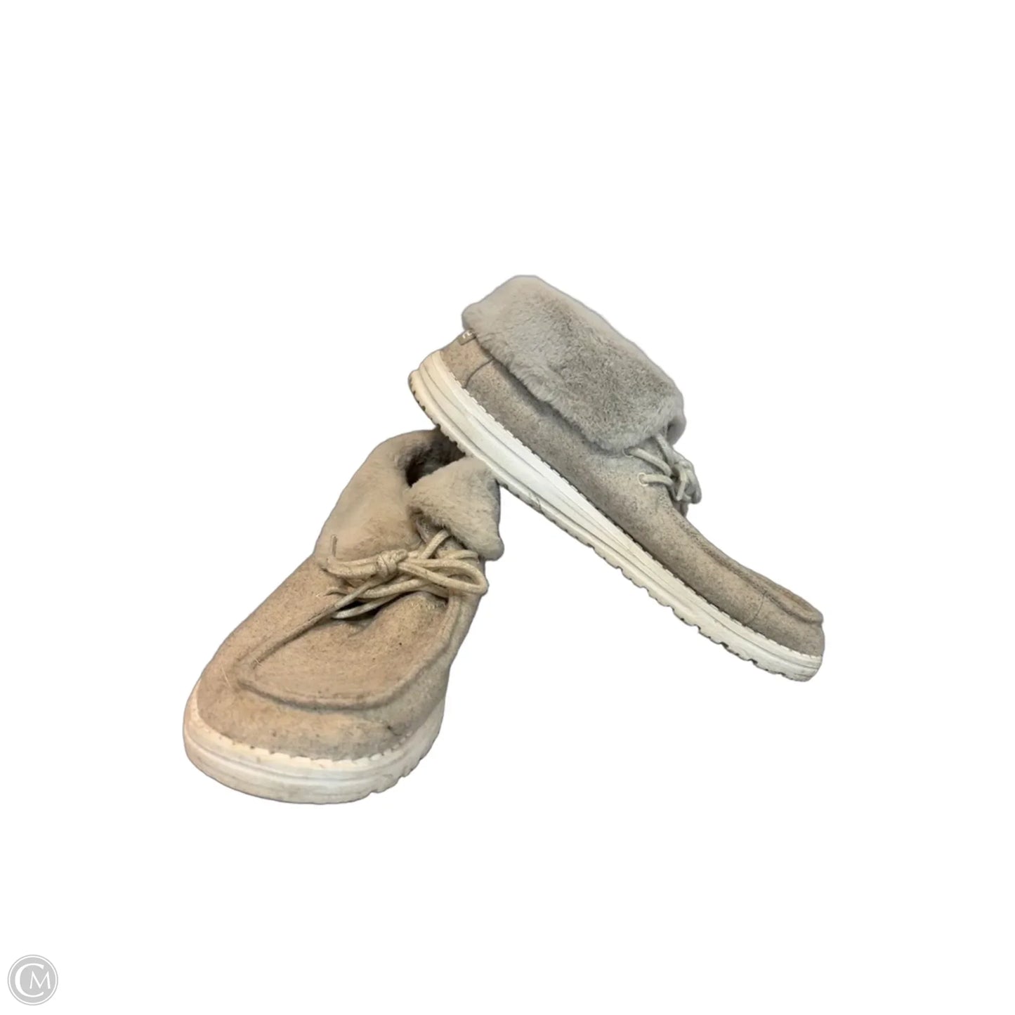 Slippers By Hey Dude In Beige, Size: 11