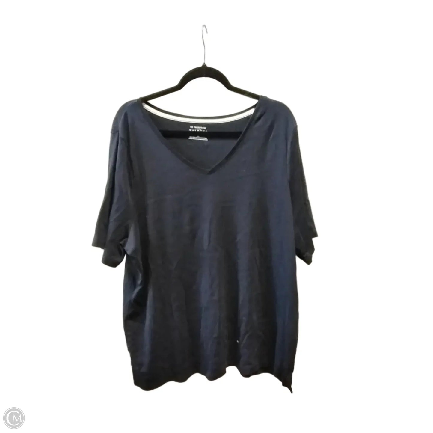 Top Long Sleeve By Talbots In Blue, Size: 3x