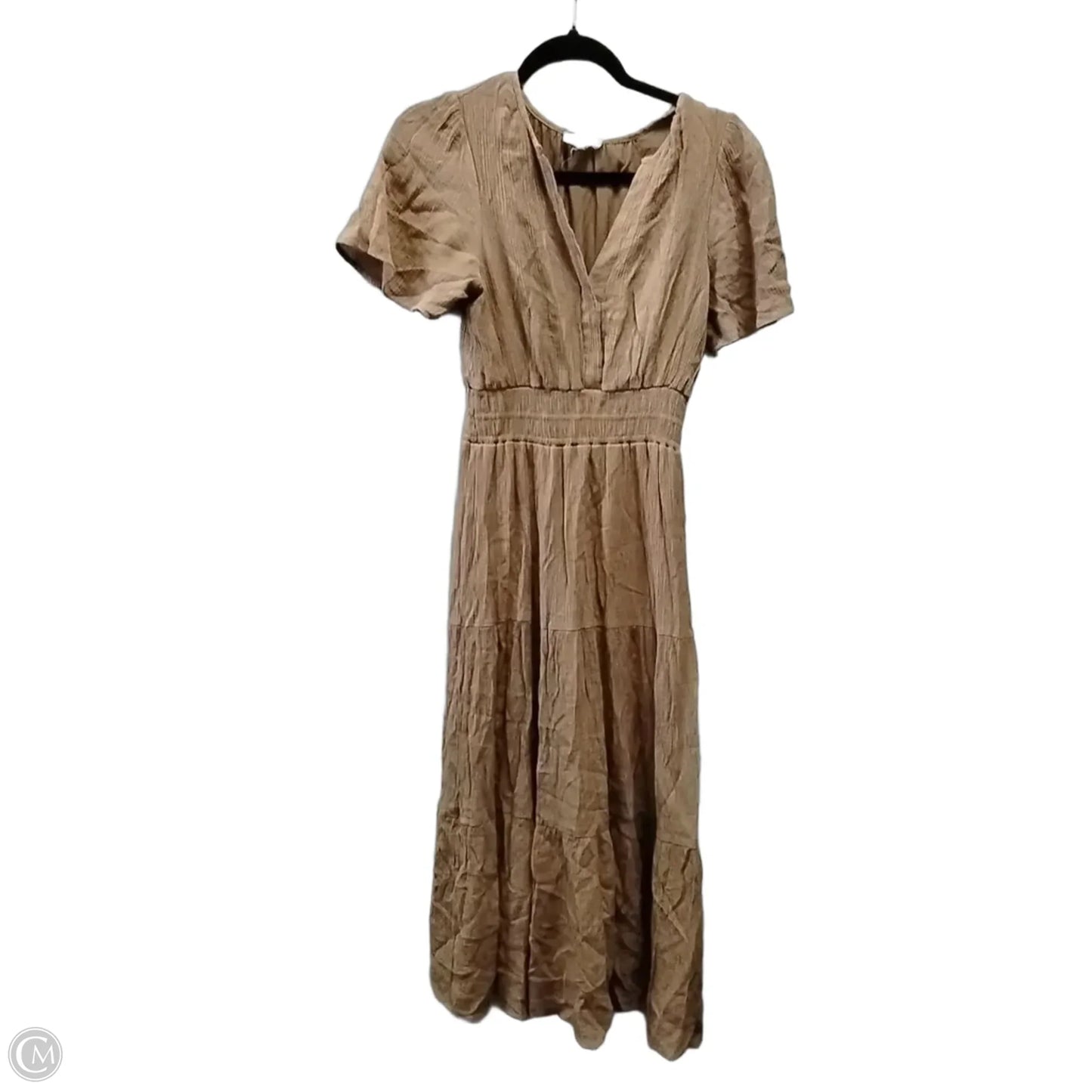 Dress Casual Maxi By Cme In Brown, Size: S