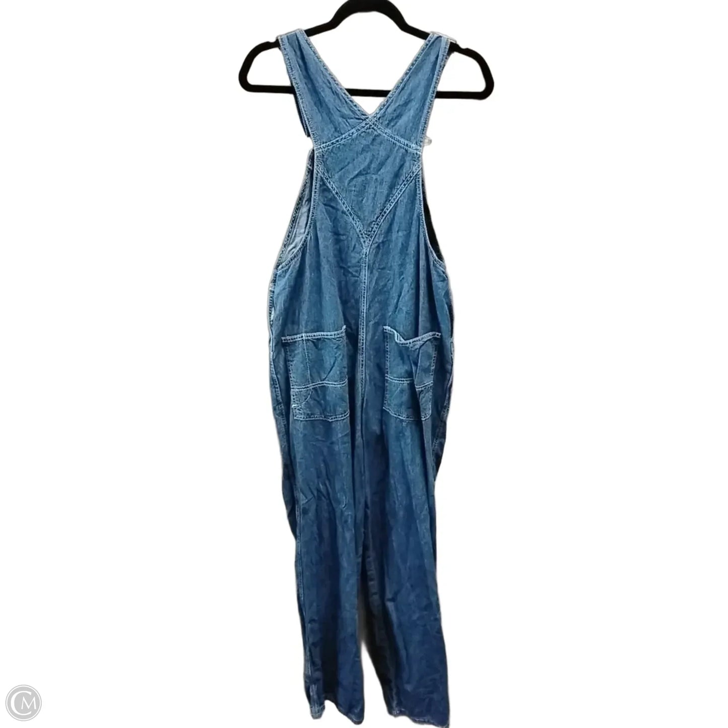 Overalls By Clothes Mentor In Blue, Size: L