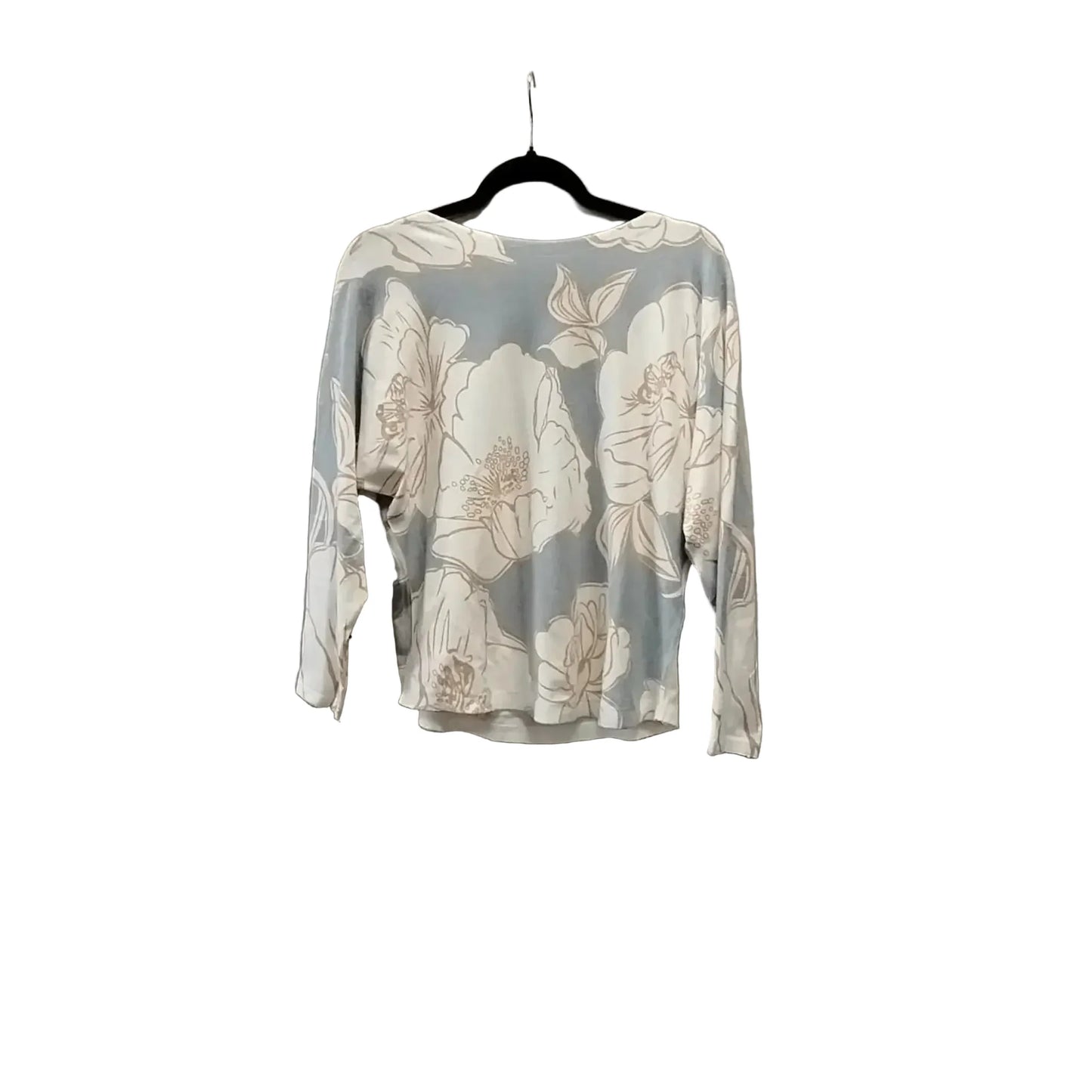 Top Long Sleeve By Sioni In Floral Print, Size: M