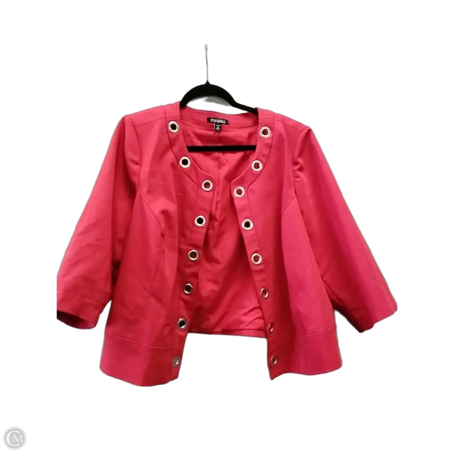 Blazer By Roz And Ali In Red, Size: 3x