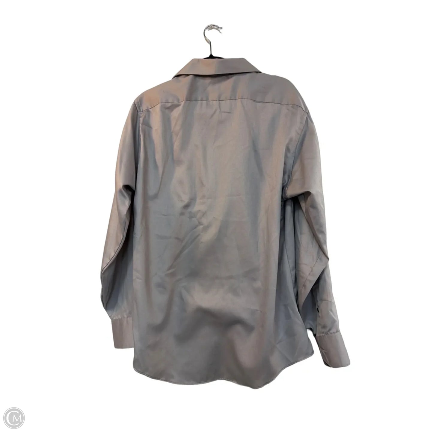 Top Long Sleeve By Geoffery Beene In Grey, Size: L