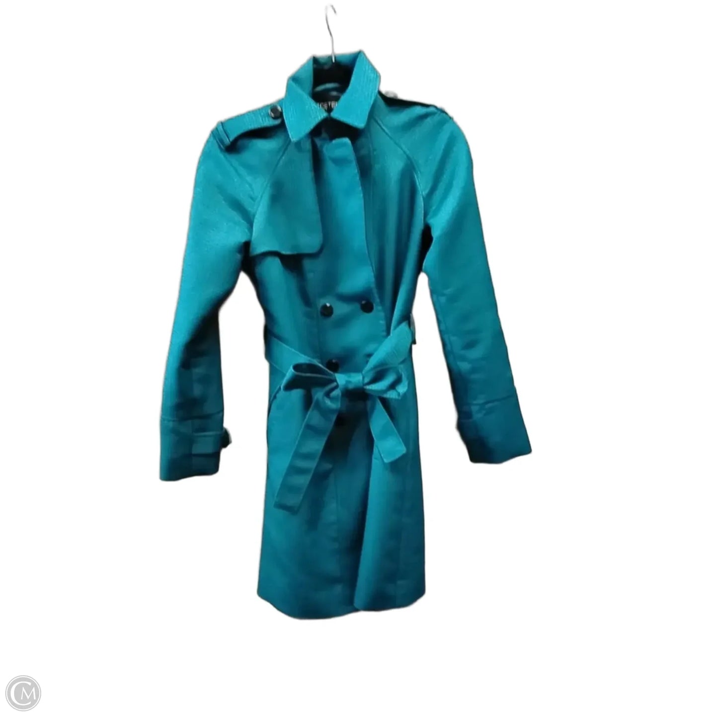 Coat Peacoat By Etcetra In Blue, Size: Xs