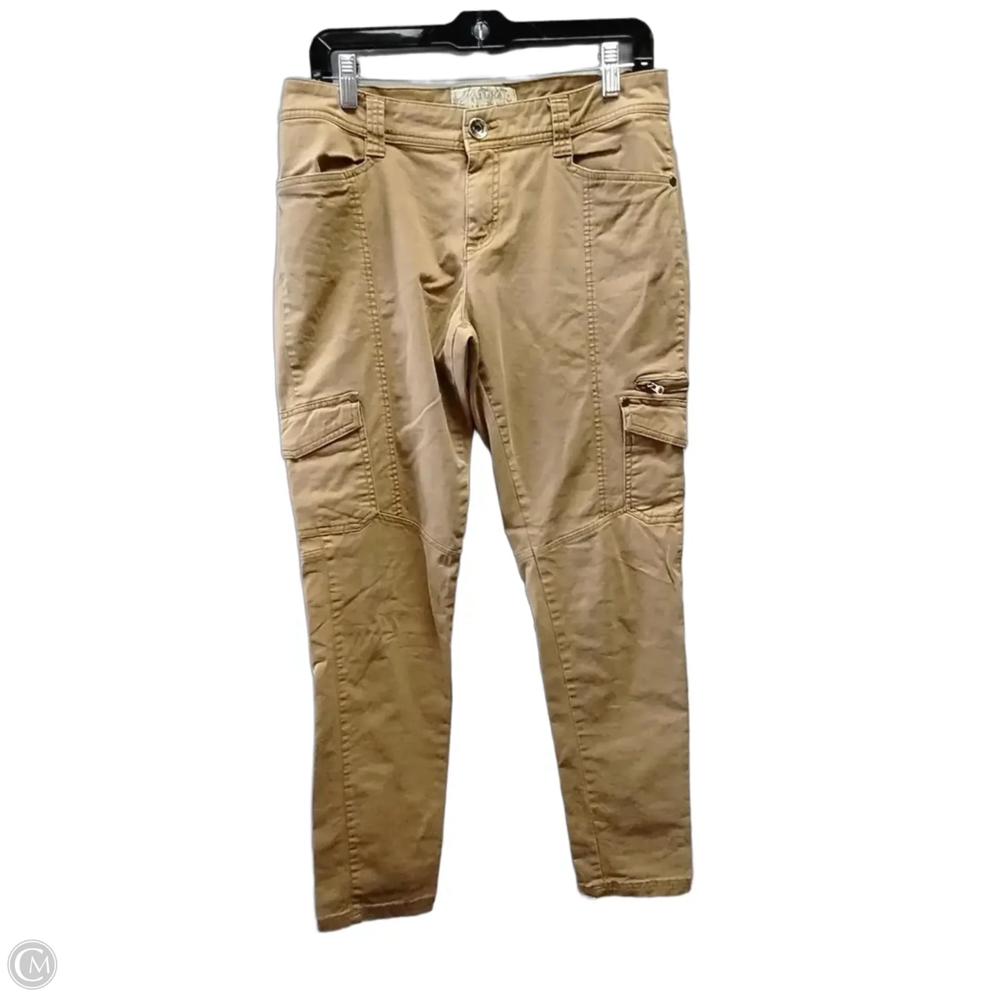 Pants Cargo & Utility By Natural Reflections In Brown, Size: 10