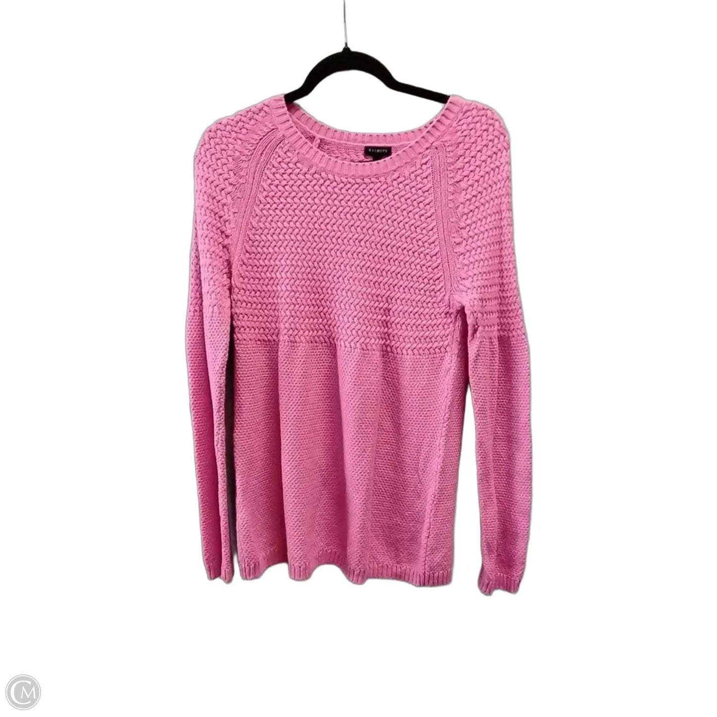 Sweater By Talbots In Pink, Size: M