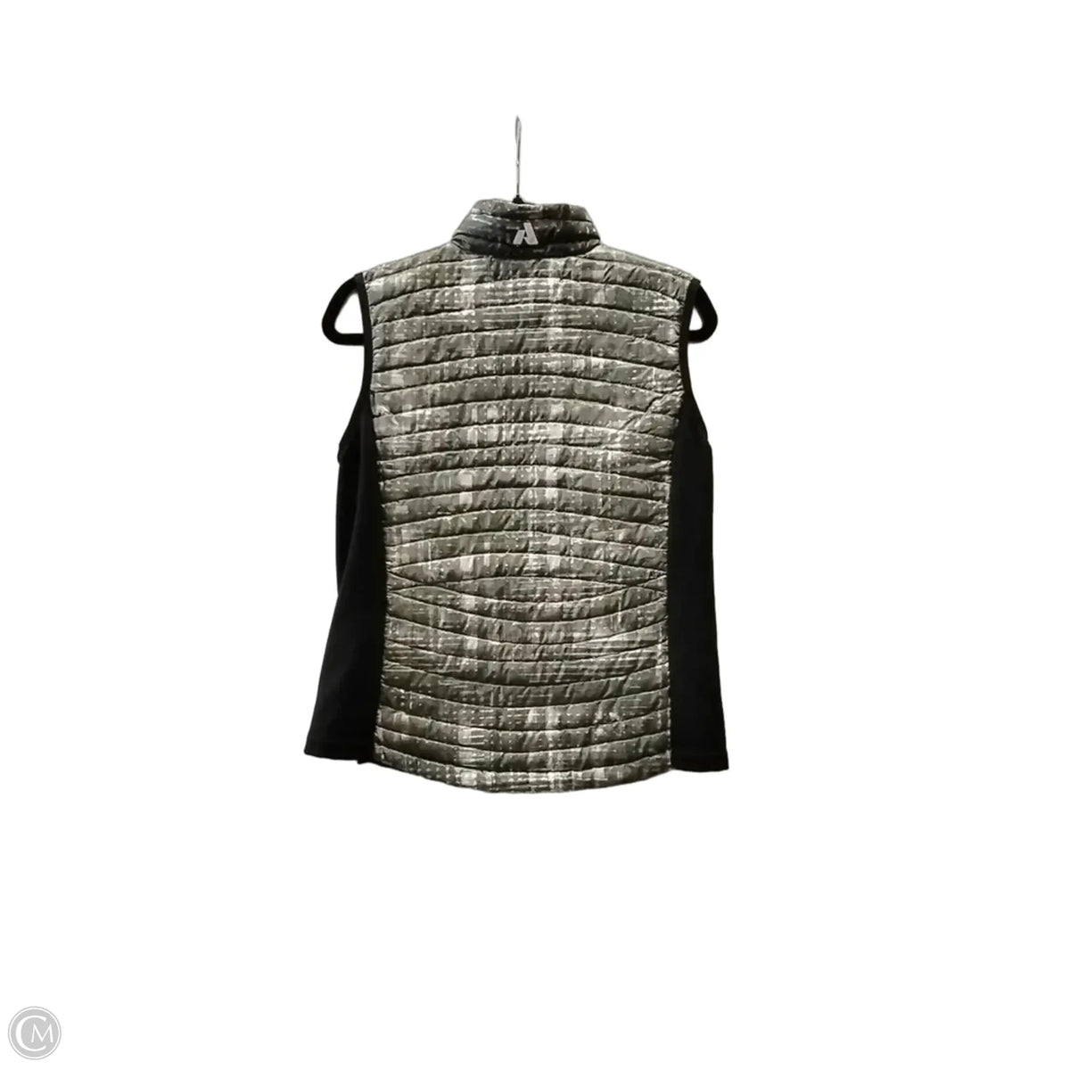 Vest Puffer & Quilted By Eddie Bauer In Grey, Size: M