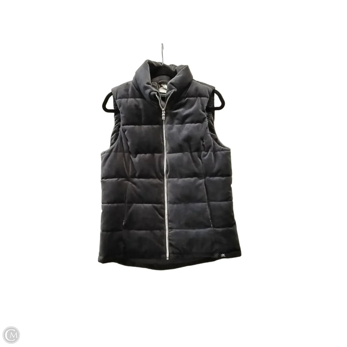 Vest Puffer & Quilted By Clothes Mentor In Grey, Size: M