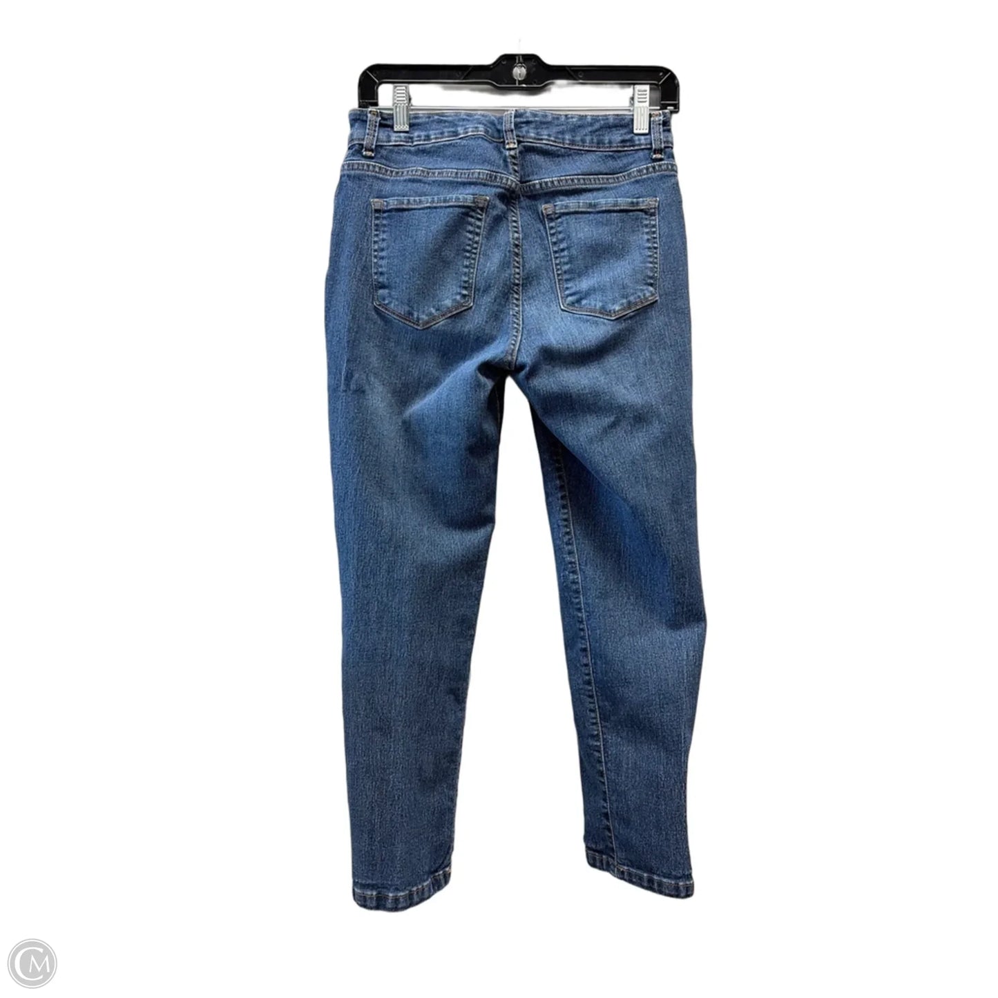 Jeans Skinny By Relativity In Blue Denim, Size: 6