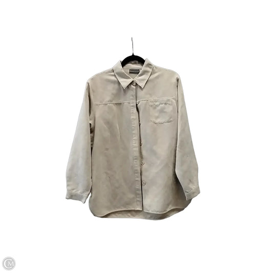 Jacket Other By Relativity In Beige, Size: M