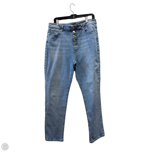 Jeans Designer By Michael Kors In Blue Denim, Size: 14