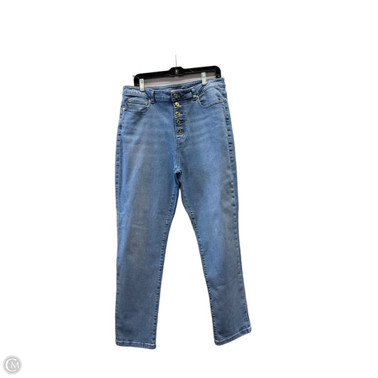 Jeans Designer By Michael Kors In Blue Denim, Size: 12