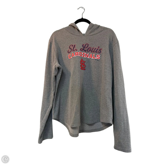 Sweatshirt Hoodie By Fanatics In Grey, Size: Xl