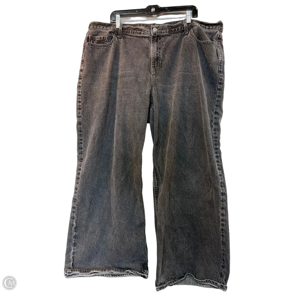 Jeans Wide Leg By Old Navy In Black Denim, Size: 20