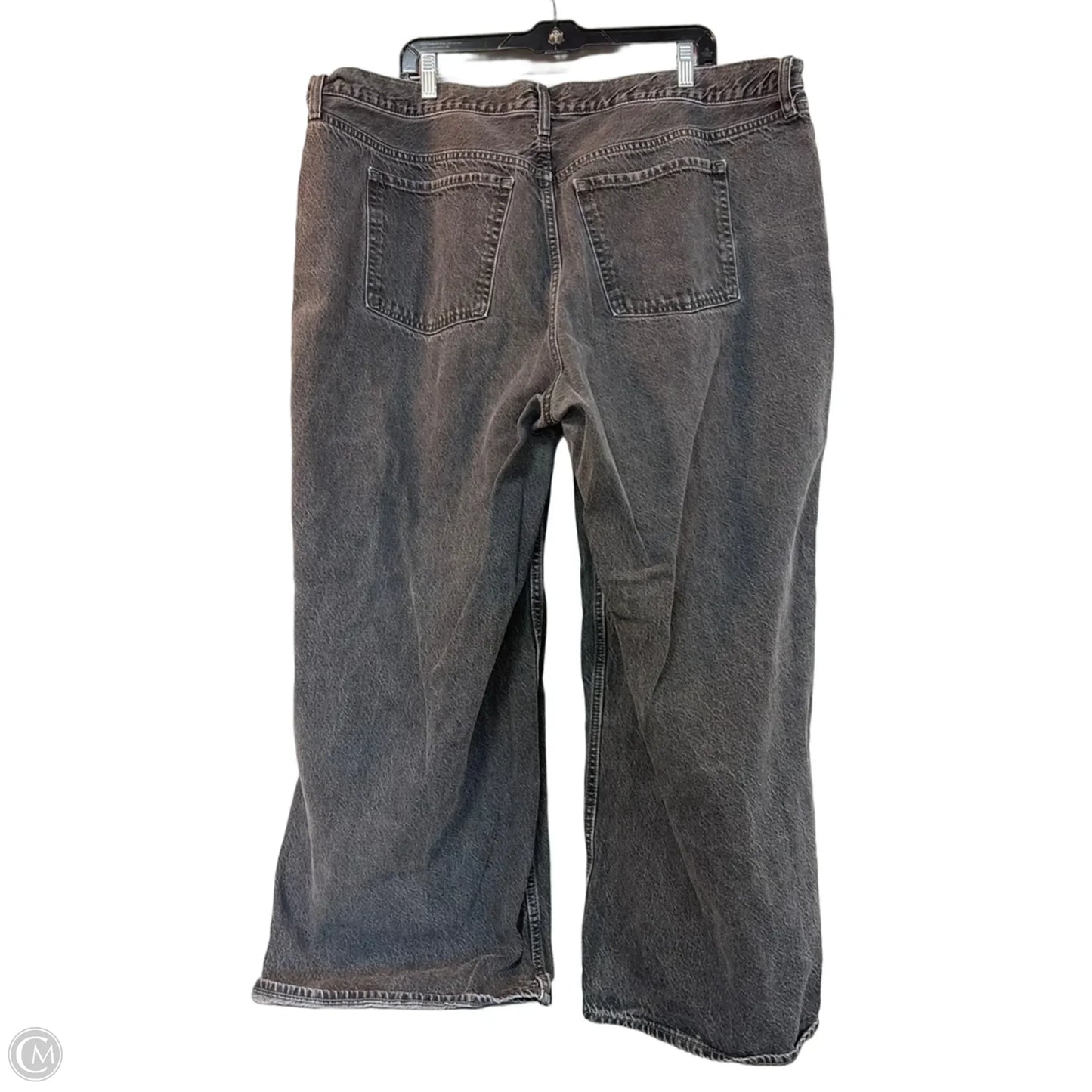 Jeans Wide Leg By Old Navy In Black Denim, Size: 20