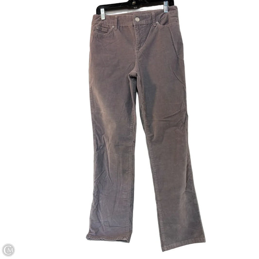 Pants Corduroy By Bandolino In Purple, Size: 8
