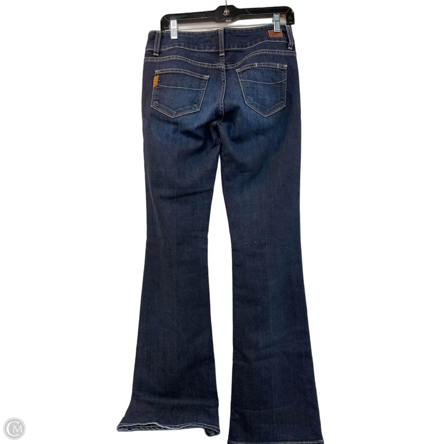 Jeans Boot Cut By Paige In Blue Denim, Size: 8