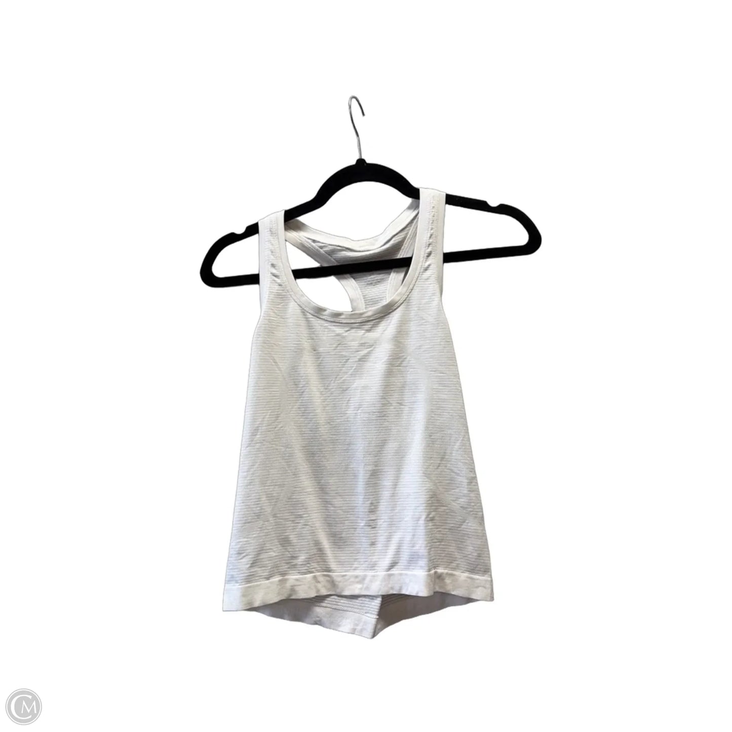 Athletic Tank Top By Lululemon In White, Size: S