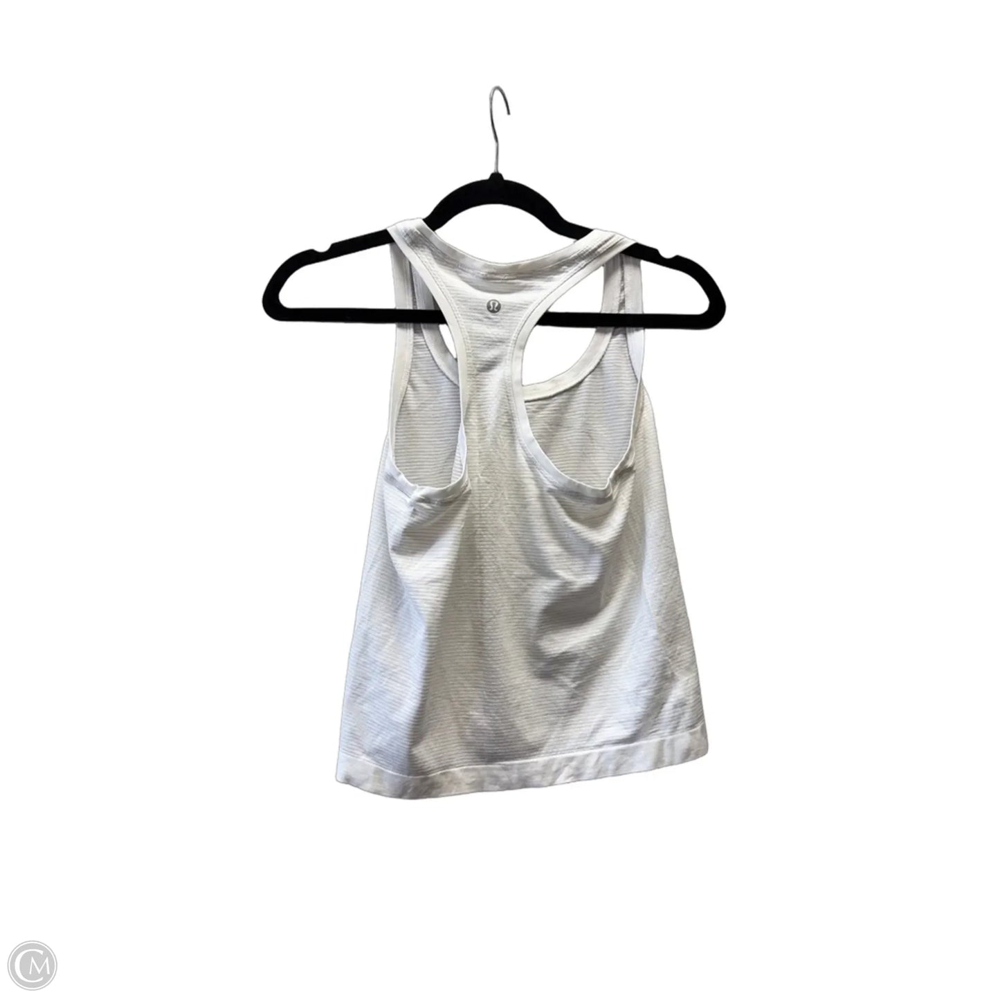 Athletic Tank Top By Lululemon In White, Size: S