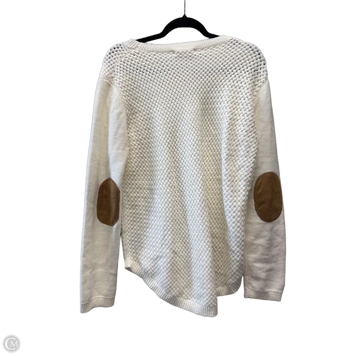 Sweater By Clothes Mentor In Ivory, Size: M