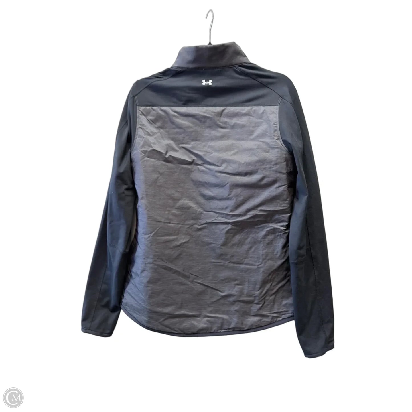 Athletic Jacket By Under Armour In Grey, Size: M