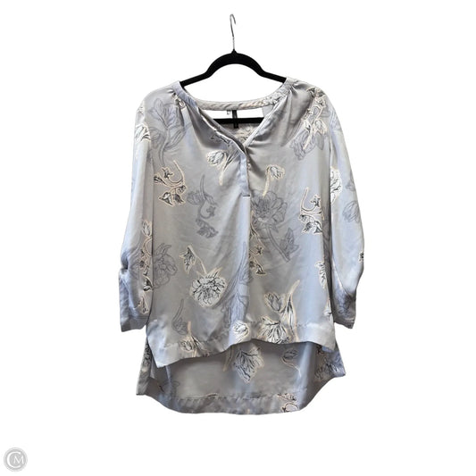 Blouse Long Sleeve By Maurices In Purple, Size: S