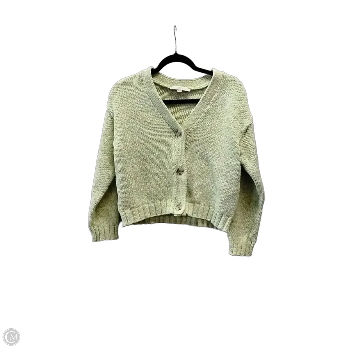 Sweater By Loft In Green, Size: Mp