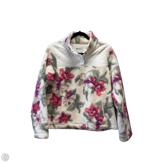 Jacket Fleece By Tommy Bahama In Floral Print, Size: S