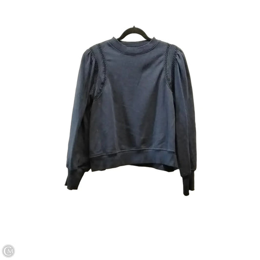 Sweatshirt Crewneck By Free Assembly In Blue, Size: Xl